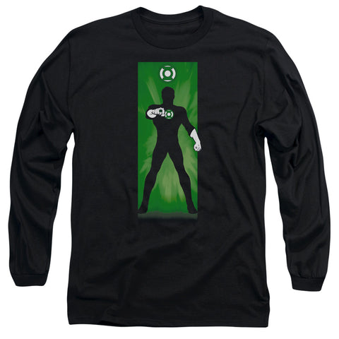 Dc/green Lantern Block-l/s Adult 18/1-black