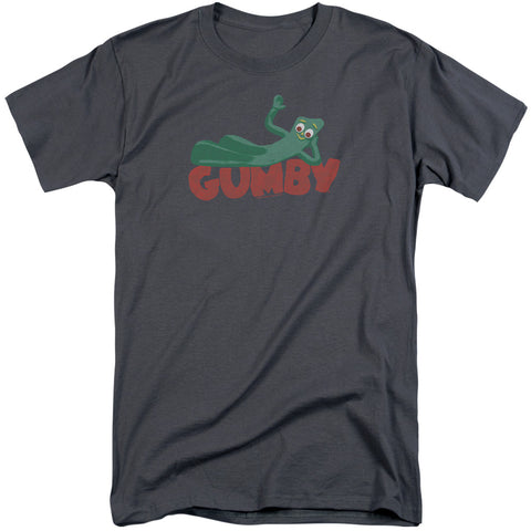 Gumby/on Logo-s/s Adult Tall-charcoal