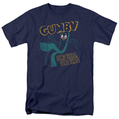 Gumby/bend There-s/s Adult 18/1-navy