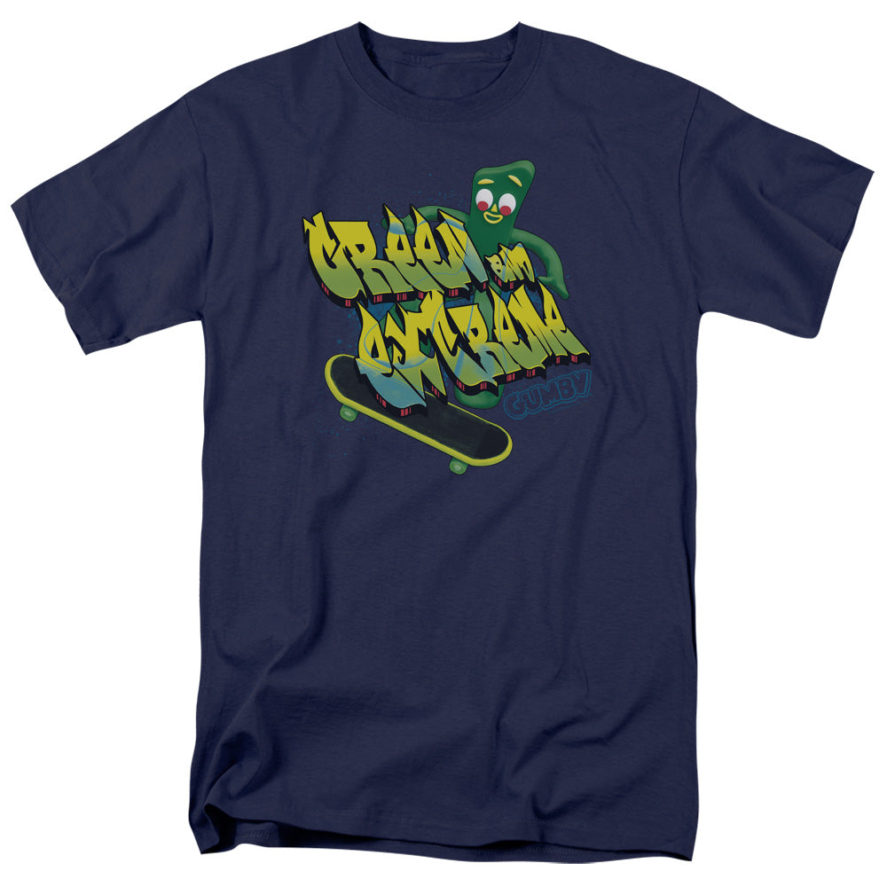 Gumby/green And Extreme-s/s Adult 18/1 - Navy