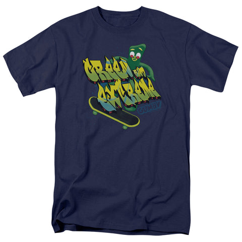 Gumby/green And Extreme-s/s Adult 18/1 - Navy