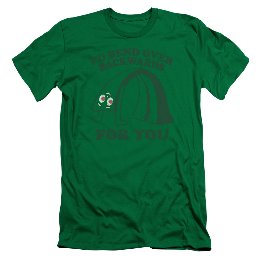 Gumby/bend Backwards-s/s Adult 30/1-kelly Green
