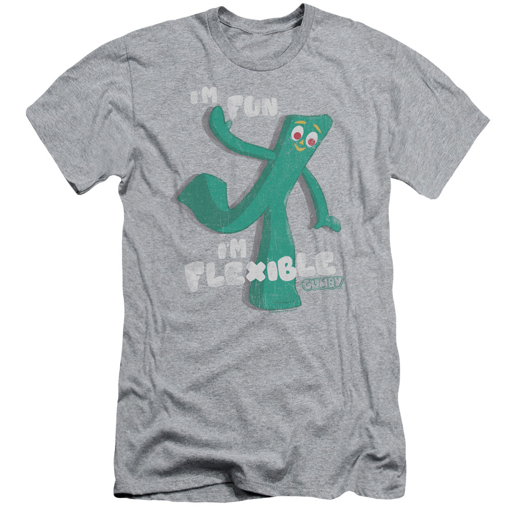 Gumby/flex-s/s Adult 30/1-athletic Heather