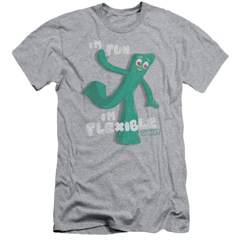 Gumby/flex-s/s Adult 30/1-athletic Heather