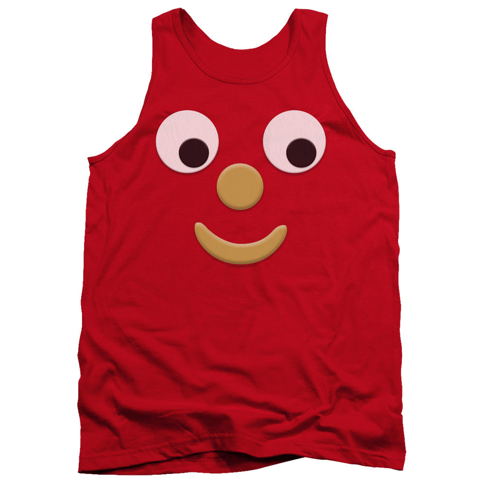 Gumby/blockhead J-adult Tank-red
