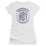 Juniors Sheer Cap Sleeve