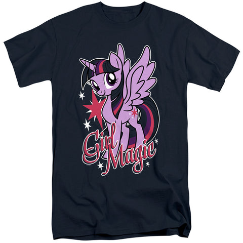 My Little Pony Tv/girl Magic-s/s Adult Tall 18/1-navy