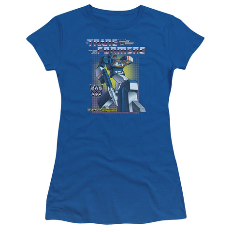 Transformers/soundwave-s/s Junior Sheer-royal Blue