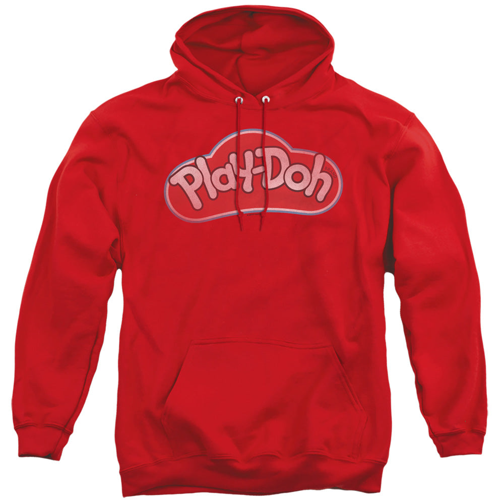 Play Doh/lid-adult Pull-over Hoodie-red