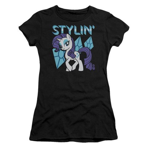 My Little Pony Tv/stylin-s/s Junior Sheer-black