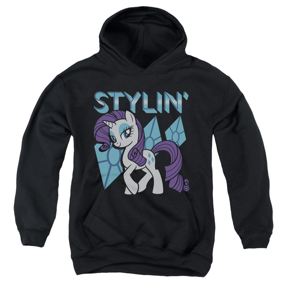 My Little Pony Tv/stylin-youth Pull-over Hoodie-black