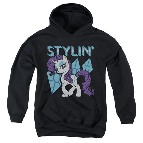 My Little Pony Tv/stylin-youth Pull-over Hoodie-black