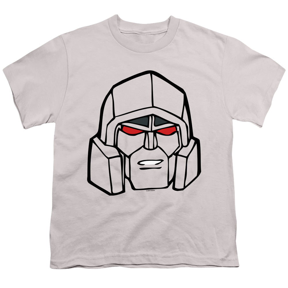 Transformers/megatron Head-s/s Youth 18/1-silver