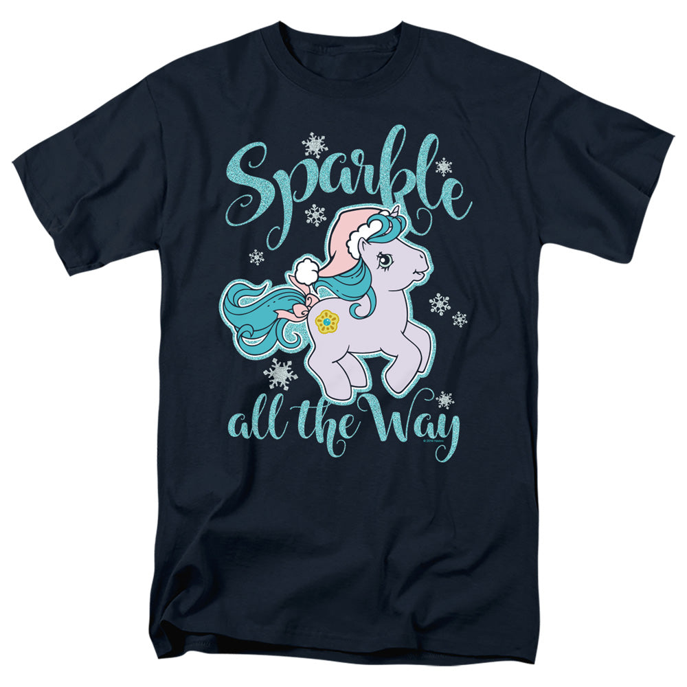 My Little Pony Retro/sparkle All The Way-s/s Adult 18/1-navy