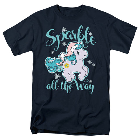 My Little Pony Retro/sparkle All The Way-s/s Adult 18/1-navy