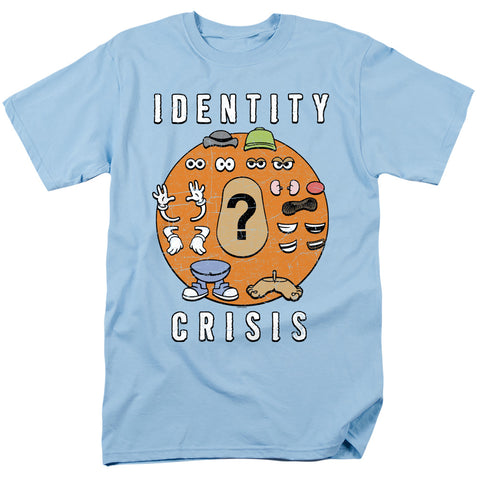 Mr Potato Head/identity Crisis-s/s Adult 18/1-light Blue