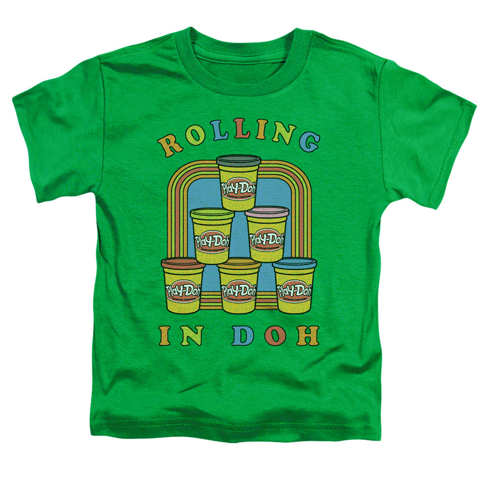 Play Doh/rolling In Doh-s/s Toddler Tee-kelly Green