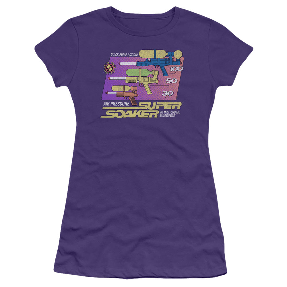 Super Soaker/original Soaker-s/s Junior Sheer-purple