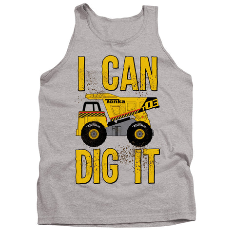 Tonka/play Dirty-adult Tank-athletic Heather