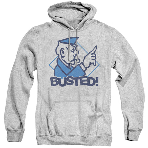 Monopoly/busted-adult Pull-over Hoodie-athletic Heather