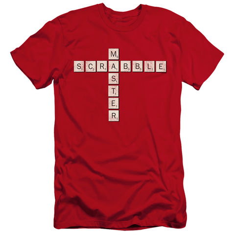 Scrabble/scrabble Master-hbo S/s Adult 30/1-red
