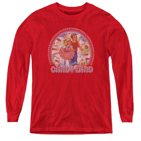 Candy Land/candy Land-youth Long Sleeve-red