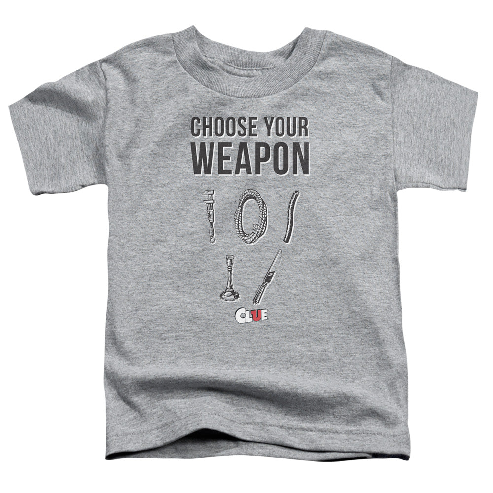 Clue/choose-s/s Toddler Tee-athletic Heather