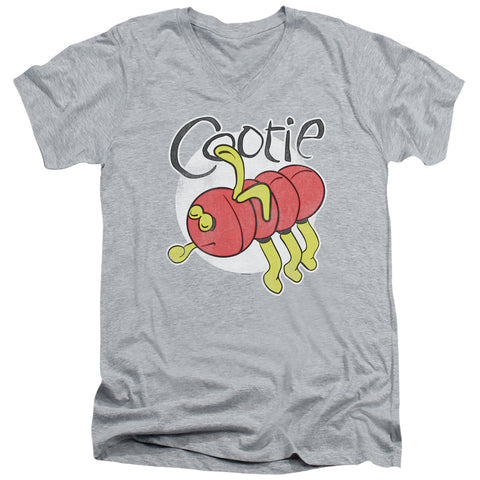 Cootie/cootie-s/s Adult V-neck 30/1-athletic Heather