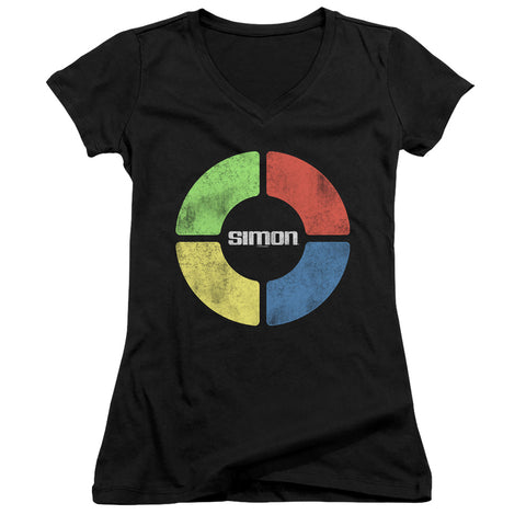 Simon/simple Simon-junior V-neck-black