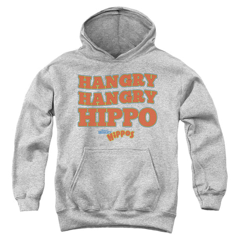 Hungry Hungry Hippos/hangry-youth Pull-over Hoodie-athletic Heather