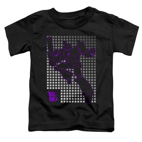 Transformers/megatron Grid-s/s Toddler Tee-black