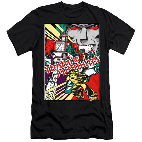 Transformers/comic Poster-s/s Adult 30/1-black