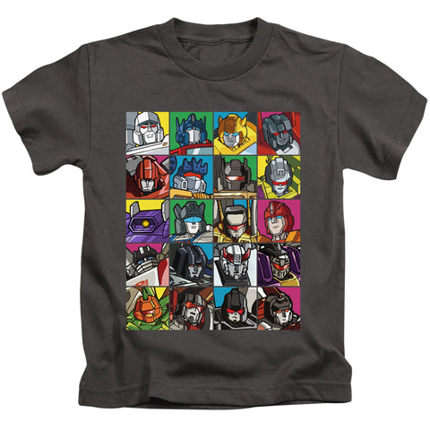 Transformers/transformer Squares-s/s Juvenile 18/1-charcoal