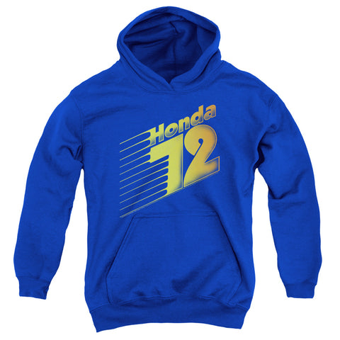 Honda/good Ol 72-youth Pull-over Hoodie-royal Blue