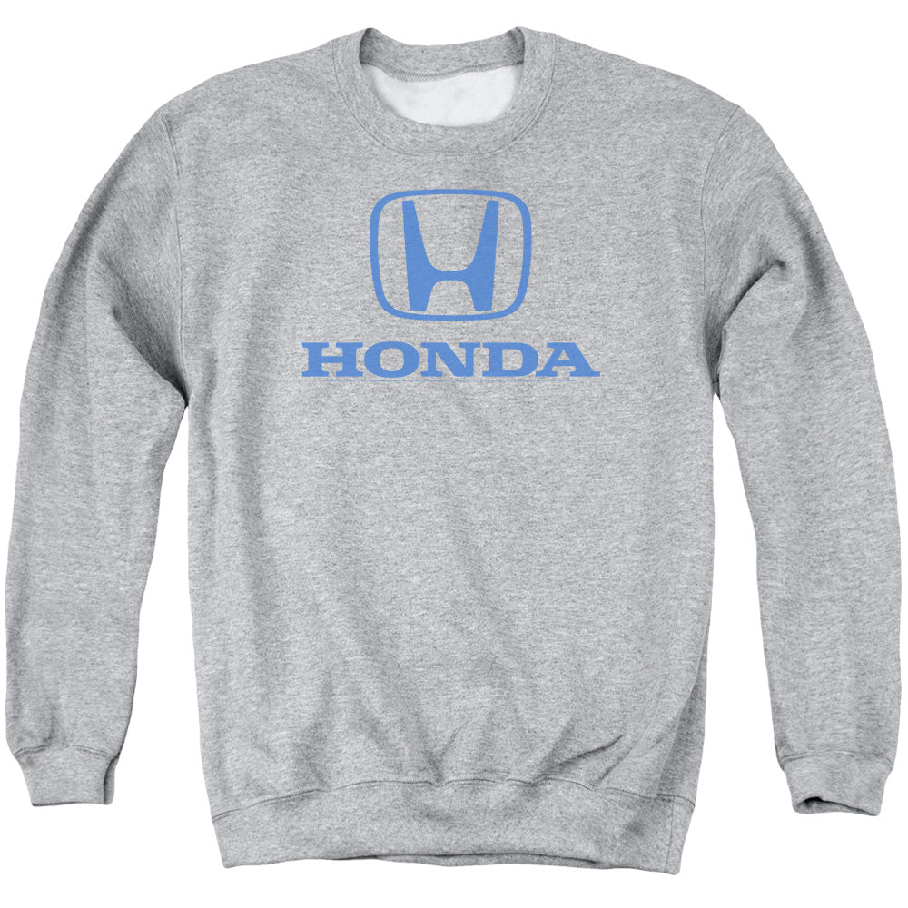 Honda/standard Logo-adult Crewneck Sweatshirt-athletic Heather