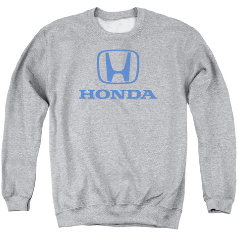 Honda/standard Logo-adult Crewneck Sweatshirt-athletic Heather