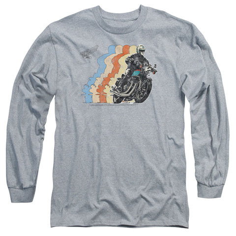 Honda/retro Honda-l/s Adult 18/1-athletic Heather