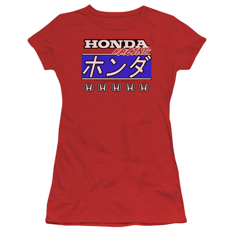 Honda/kanji Racing-s/s Junior Sheer-red