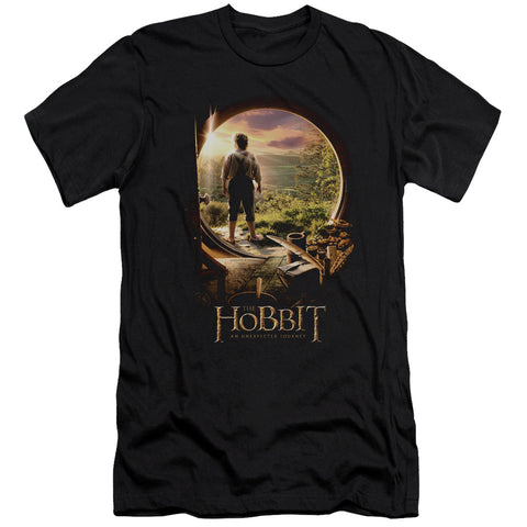 The Hobbit/hobbit In Door - S/s Adult 30/1 - Black