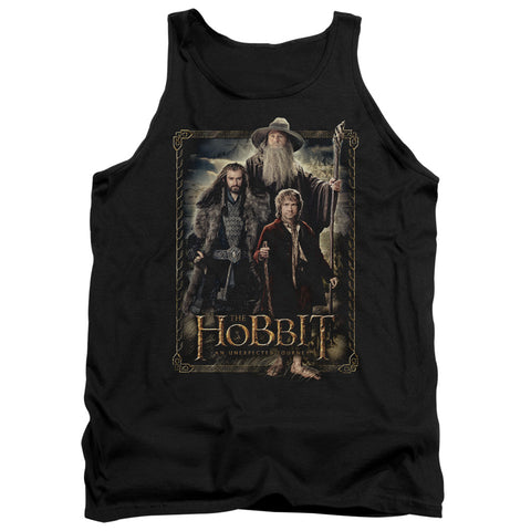 The Hobbit/the Three - Adult Tank - Black