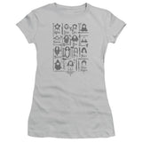 Juniors Sheer Cap Sleeve