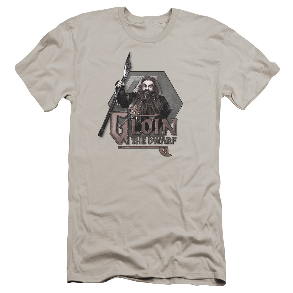 The Hobbit/gloin-premuim Canvas Adult Slim Fit 30/1-silver