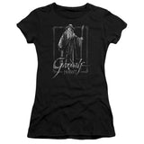 Juniors Sheer Cap Sleeve
