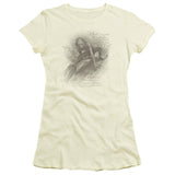 Juniors Sheer Cap Sleeve