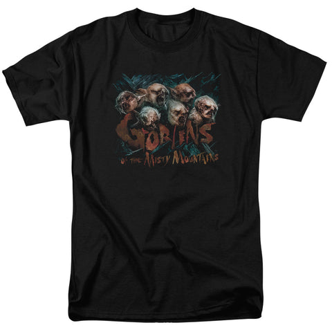 The Hobbit/misty Goblins - S/s Adult 18/1 - Black