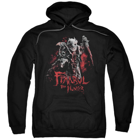 The Hobbit/fimbul The Hunter-adult Pull-over Hoodie-black