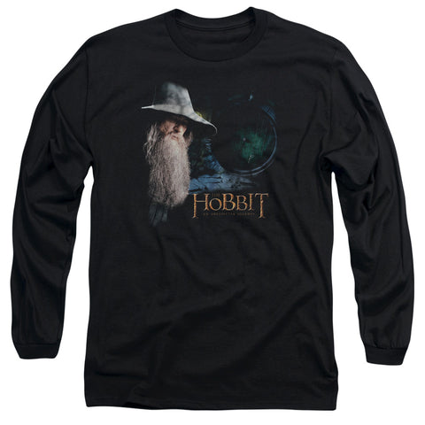 The Hobbit/the Door - L/s Adult 18/1 - Black