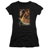 Juniors Sheer Cap Sleeve
