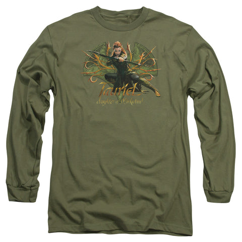 Hobbit/tauriel-l/s Adult 18/1-military Green