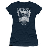 Juniors Sheer Cap Sleeve